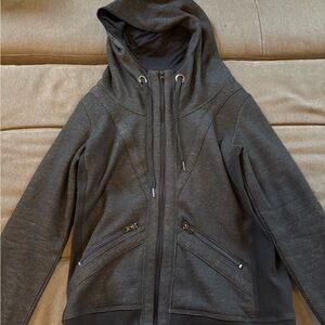 Neesha Stylish Black Hoodie Jacket